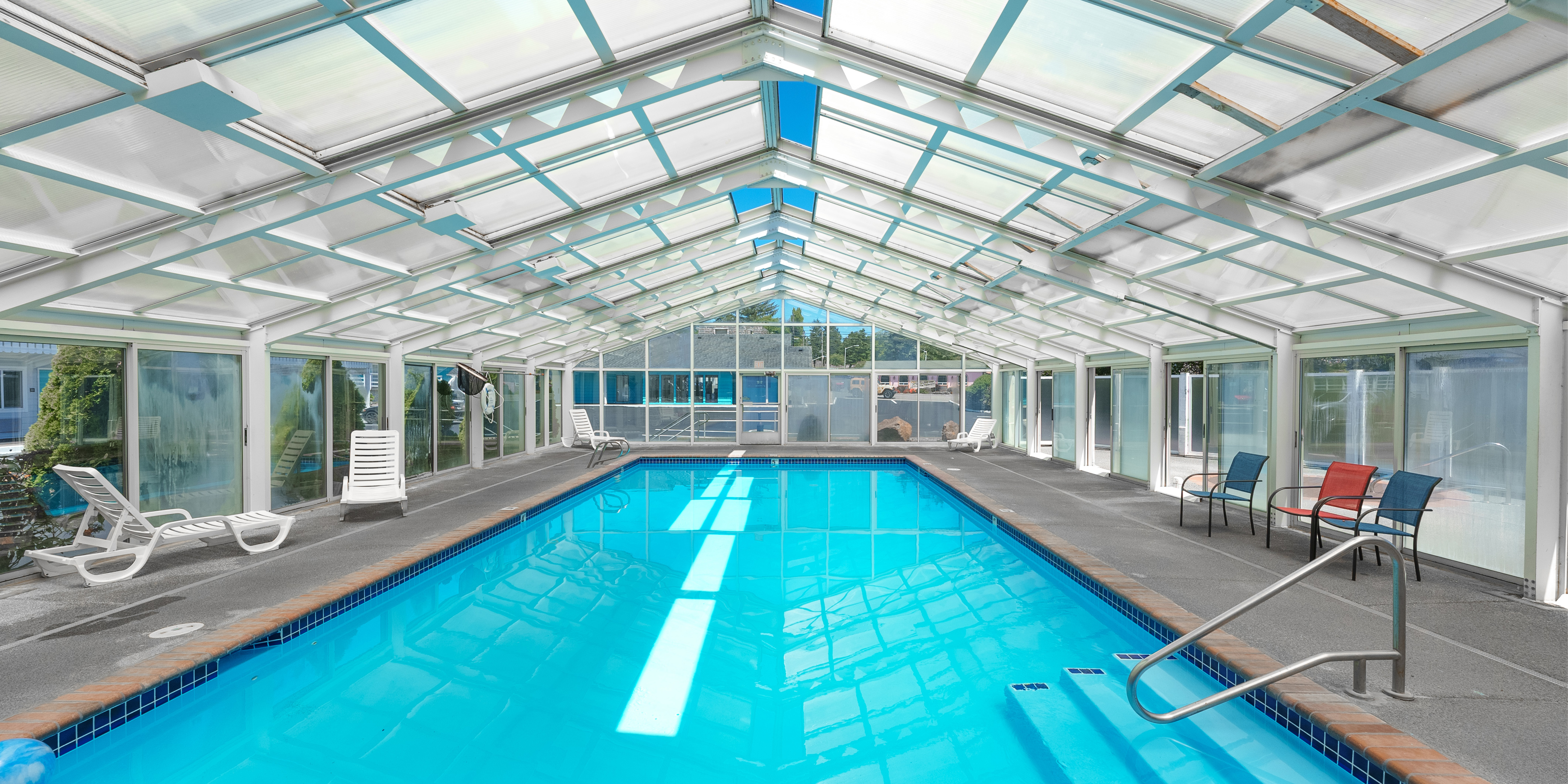 Unwind Stress With Our Indoor Swimming Pool